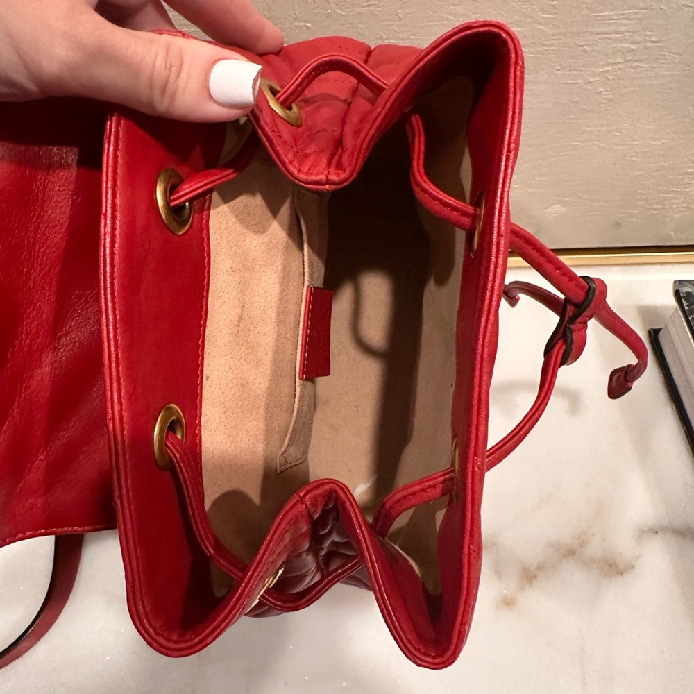 Red Gucci Women's Backpack - Picture 4 of 4